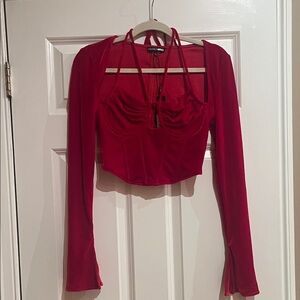 Fashion nova size small corset top. New with tags